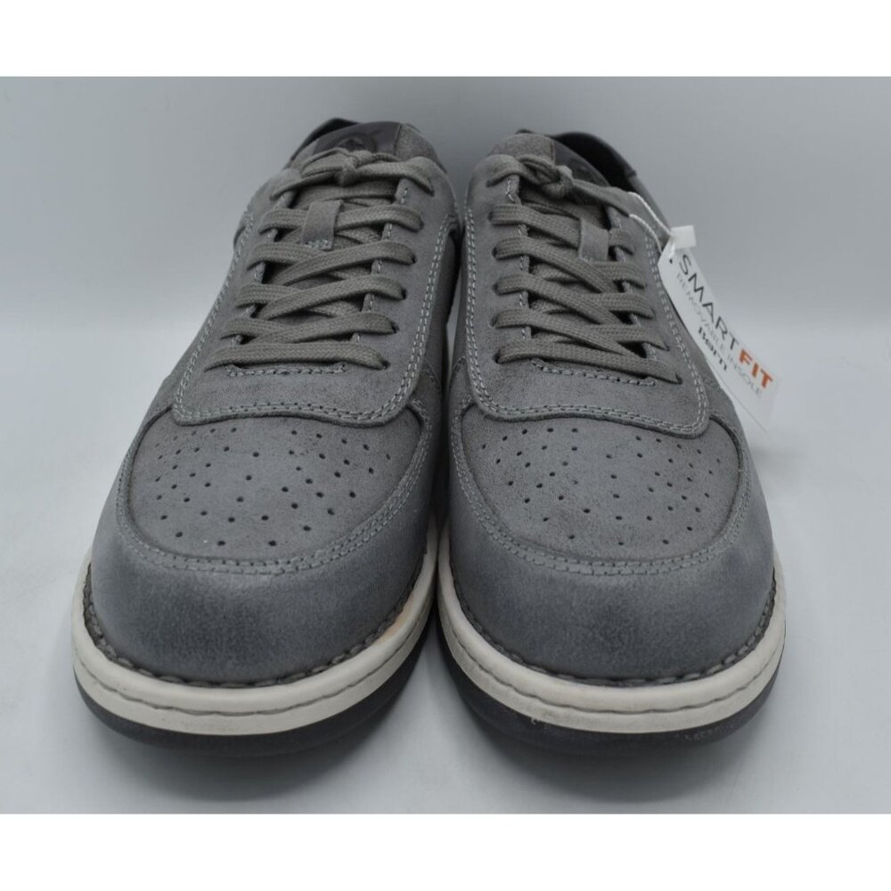 Born Mens Size 11.5‎ Captain Grey Distressed Leather Lace Up Sneakers Shoes - Picture 3 of 13
